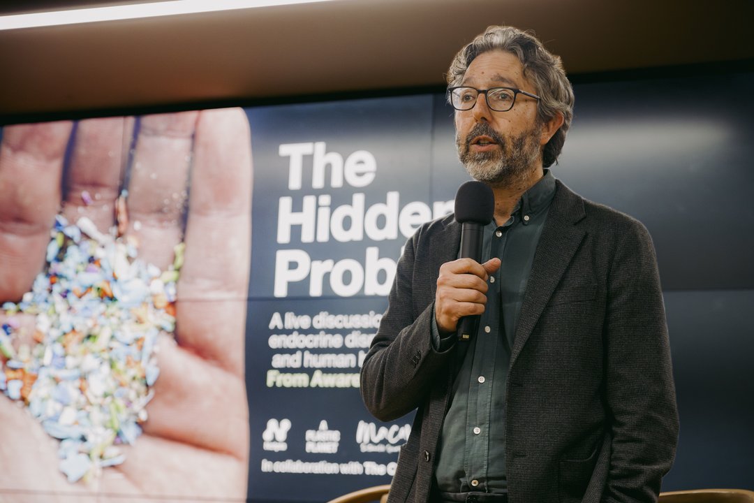 David Fein speaking at The Plastic Detox